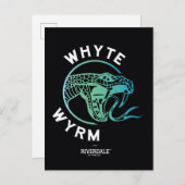 Carte Postale Logo de Whyte Wyrm (Devant / Derrière)