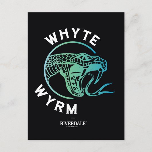Carte Postale Logo de Whyte Wyrm (Devant)