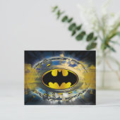 Carte Postale Logo Décoré Batman (Debout devant)
