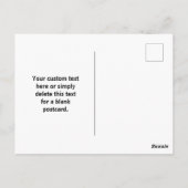 Carte Postale Logo d'entreprise ou toute image et texte modifiab (Dos)