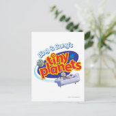 Carte Postale Logo des minuscules planètes (Debout devant)