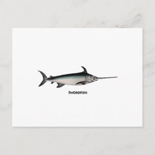 Carte Postale Logo d'espadon