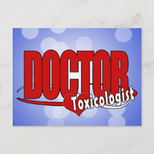 CARTE POSTALE LOGO DOCTOR TOXICOLOGISTE