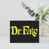 Carte Postale Logo Dr. Fate (Debout devant)