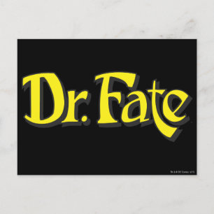 Carte Postale Logo Dr. Fate