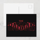 Carte Postale Logo du batman (Devant / Derrière)