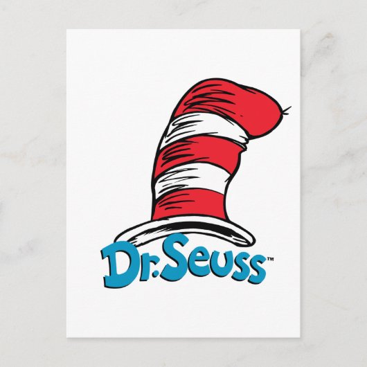 Carte Postale Logo du Casquette Dr. Seuss (Devant)