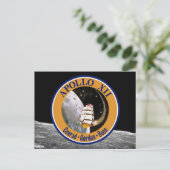 Carte Postale Logo du correctif de mission Apollo 12 (Debout devant)