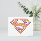 Carte Postale Logo du Jacquard Supergirl (Debout devant)