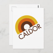 Carte Postale Logo du magasin Retro Caldor (Devant / Derrière)