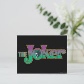 Carte Postale Logo du nom Joker (Debout devant)