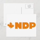 Carte Postale Logo du NPD (Devant / Derrière)
