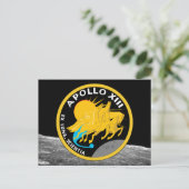 Carte Postale Logo du patch de mission NASA Apollo 13 (Debout devant)