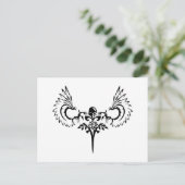 Carte Postale Logo du studio de conception ANgel Fallen (Debout devant)