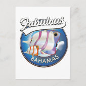 Carte Postale Logo fabuleux des Bahamas (Devant)