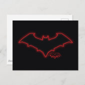 Carte Postale Logo Gotham Knights Red Hood (Devant / Derrière)