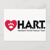 Carte Postale Logo HART (Devant)