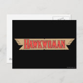Carte Postale Logo Hawkwoman (Devant / Derrière)