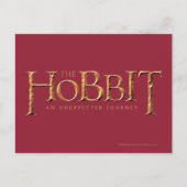 Carte Postale Logo Hobbit Texturé (Devant)