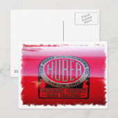 Carte Postale Logo Huber Tractor (Devant / Derrière)