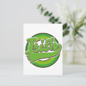 Carte Postale Logo irlandais. (Debout devant)