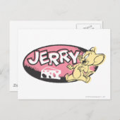Carte Postale Logo Jerry Cheese (Devant / Derrière)