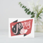 Carte Postale Logo Jerry Red et Black (Debout devant)