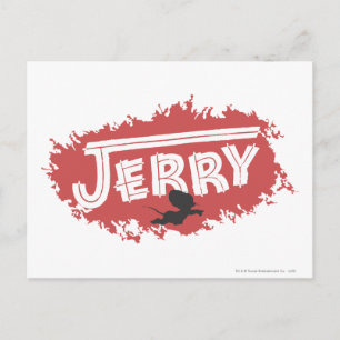 Carte Postale Logo Jerry Silhouette