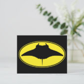 Carte Postale Logo Manta Ray (Debout devant)
