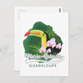 Carte Postale Logo Marie Galante Guadeloupe (Devant / Derrière)