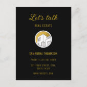 Carte postale Logo Marketing Immobilier Profession (Devant)