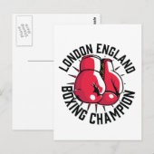 Carte Postale logo New York Boxing (Devant / Derrière)