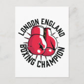Carte Postale logo New York Boxing (Devant)