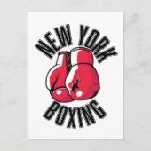 Carte Postale logo New York Boxing (Devant)