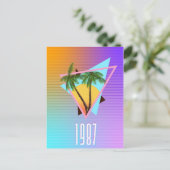 Carte Postale logo Paradis 1987 (Debout devant)