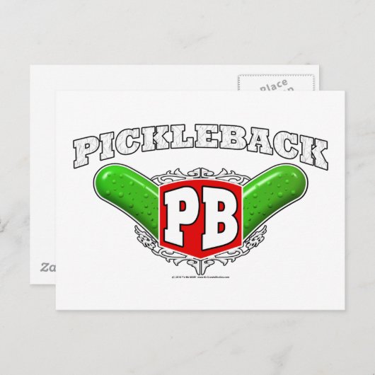 Carte Postale Logo Pickleback (Devant / Derrière)