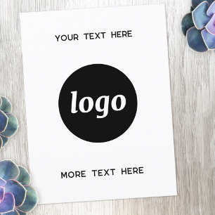 Carte Postale Logo promotionnel