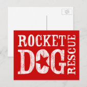 Carte Postale Logo RDR (étoile blanche) (Devant / Derrière)