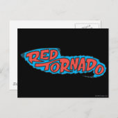 Carte Postale Logo Red Tornado (Devant / Derrière)