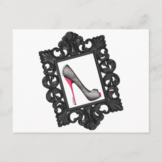 Carte Postale Logo Reptile encadré (Devant)