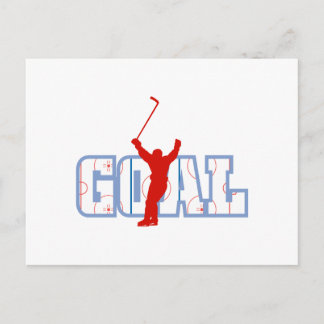 Carte Postale Logo - Rouge Blanc & Bleu Objectif