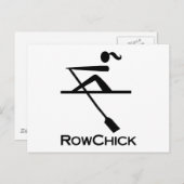 Carte Postale Logo RowChick (Devant / Derrière)