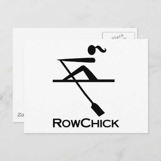 Carte Postale Logo RowChick (Devant / Derrière)