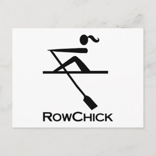 Carte Postale Logo RowChick