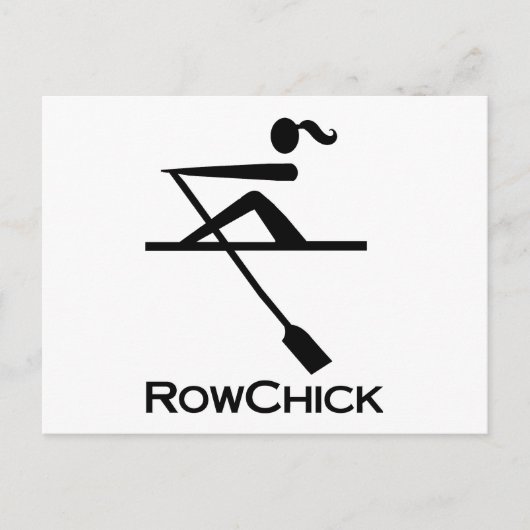 Carte Postale Logo RowChick (Devant)