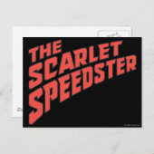Carte Postale Logo Scarlet Speedster (Devant / Derrière)