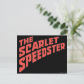 Carte Postale Logo Scarlet Speedster (Debout devant)