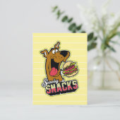 Carte Postale Logo Scooby-Doo "Scooby Snacks" (Debout devant)