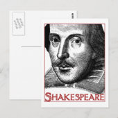 Carte Postale Logo simple Shakespeare (Devant / Derrière)