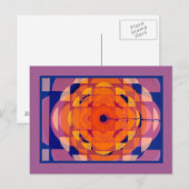 Carte Postale Logo stylisé de CBC/Radio-Canada (années 1974) (Devant / Derrière)